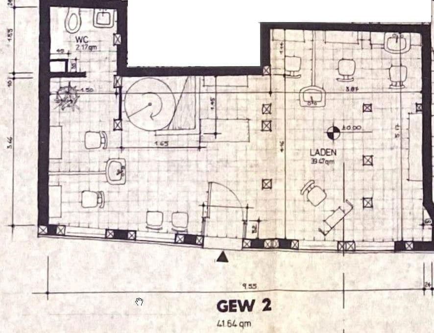 Pronájem kanceláře 42 m², Neustadt 58, Northeim, Dolní Sasko Pronájem kanceláře 42 m², Neustadt 58, Northeim, Dolní Sasko