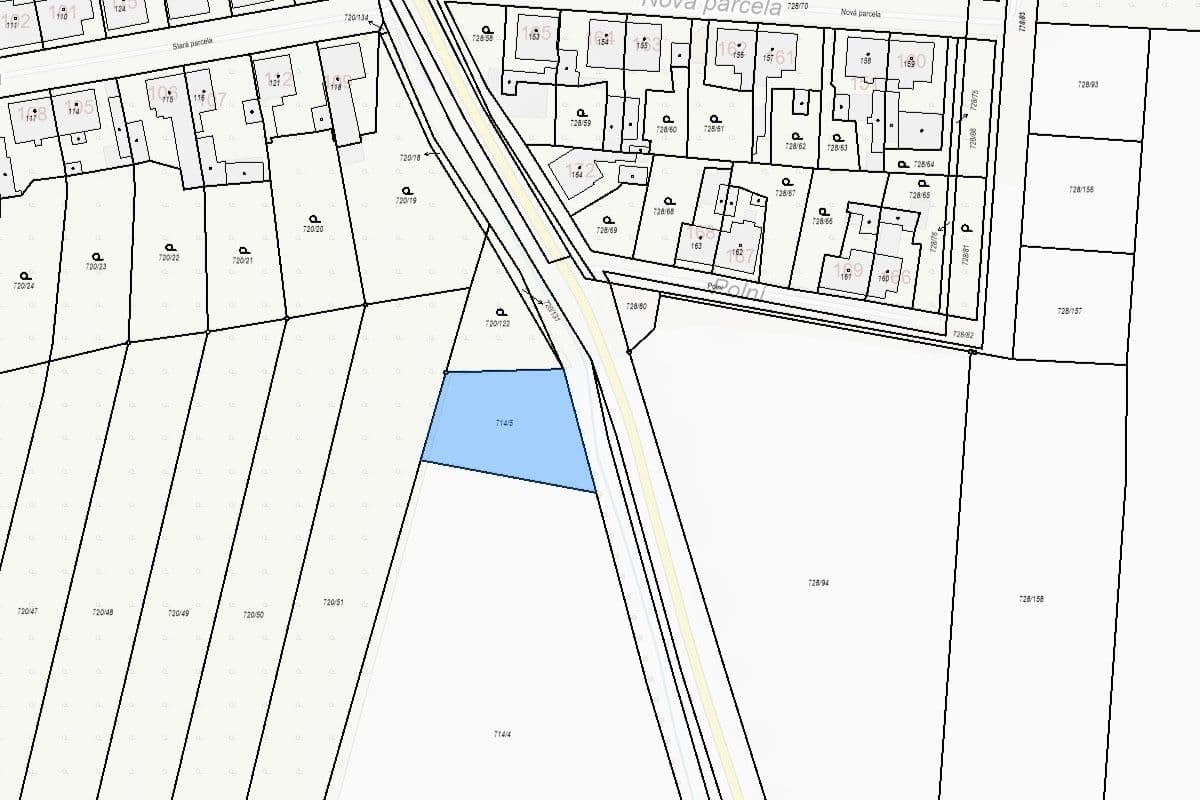 Prodej pozemku 966 m², Stěžery, Královéhradecký kraj Prodej pozemku 966 m², Stěžery, Královéhradecký kraj