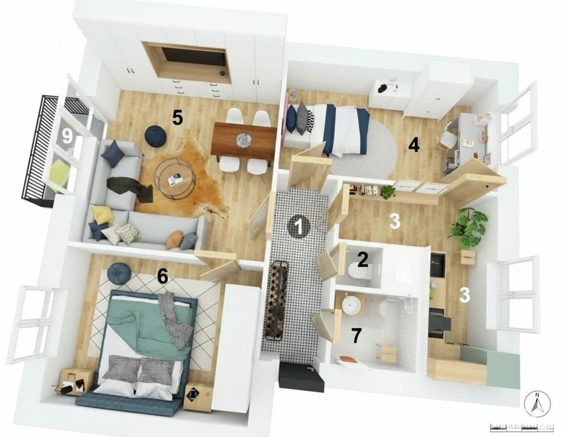 Pronájem bytu 3+1 88 m², Nehvizdská, Praha, Praha Pronájem bytu 3+1 88 m², Nehvizdská, Praha, Praha