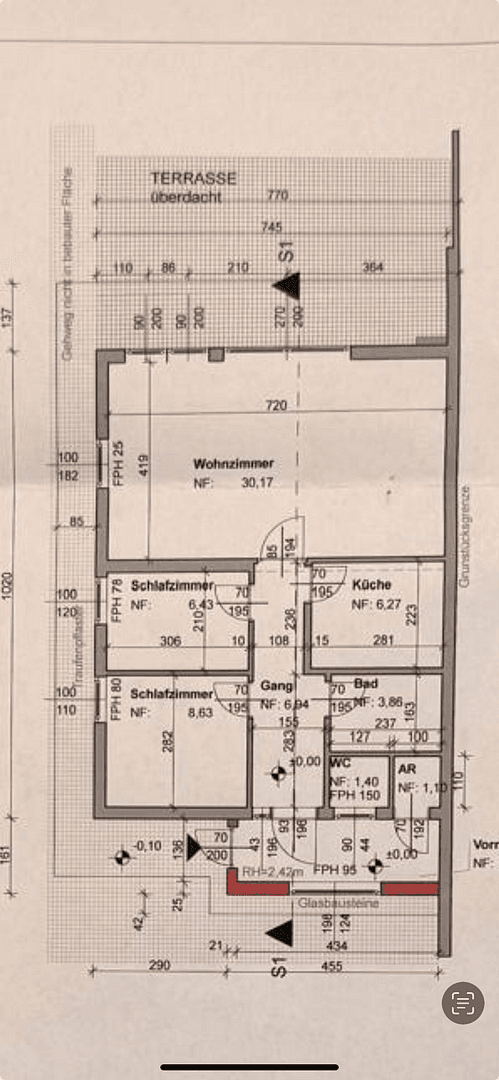 Pronájem domu 80 m², pozemek 499 m², Uferstraße 55, Trausdorf, Hradsko Pronájem domu 80 m², pozemek 499 m², Uferstraße 55, Trausdorf, Hradsko