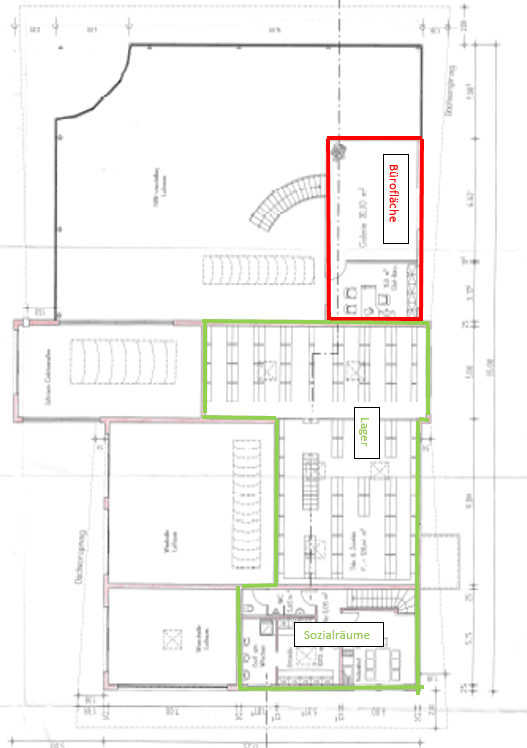 Pronájem nebytového prostoru 220 m², Achern, Bádensko-Württembersko Pronájem nebytového prostoru 220 m², Achern, Bádensko-Württembersko