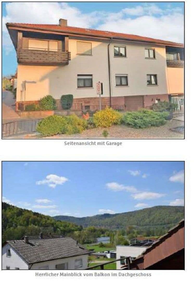 Prodej domu 522 m², pozemek 430 m², Hauptstraße 31, Collenberg, Bavorsko Prodej domu 522 m², pozemek 430 m², Hauptstraße 31, Collenberg, Bavorsko