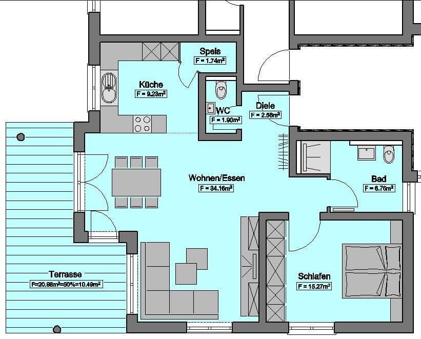 Pronájem bytu 2+kk 82 m², Holunderweg 14, Horb am Neckar, Bádensko-Württembersko Pronájem bytu 2+kk 82 m², Holunderweg 14, Horb am Neckar, Bádensko-Württembersko