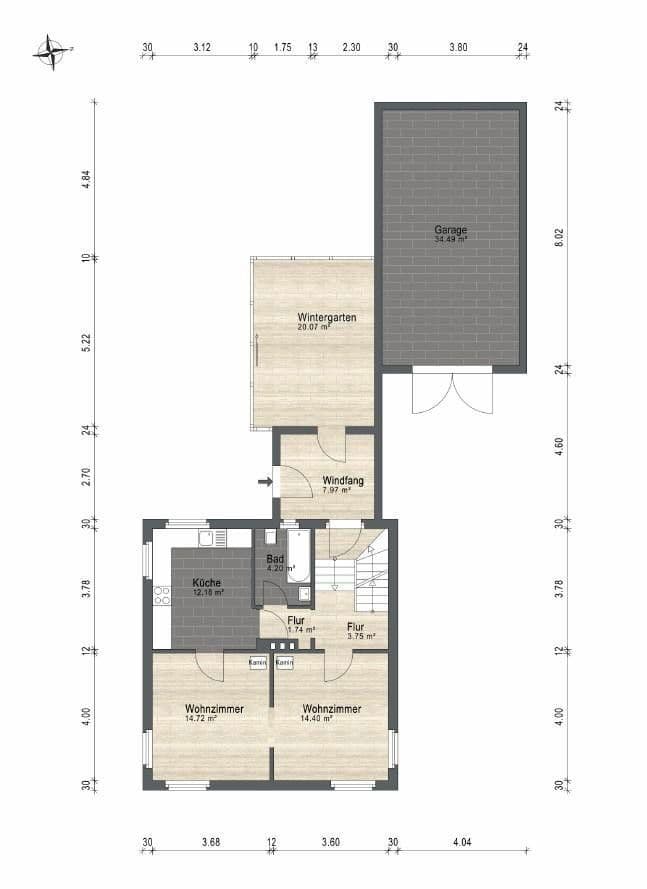 Prodej domu 120 m², pozemek 897 m², Goldbergstraße 39, Halle, Sasko-Anhaltsko Prodej domu 120 m², pozemek 897 m², Goldbergstraße 39, Halle, Sasko-Anhaltsko