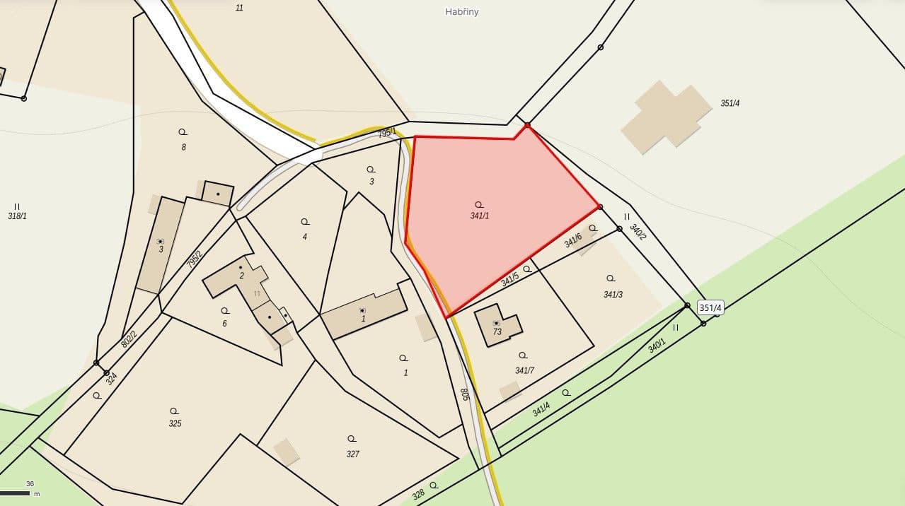Prodej pozemku 1.657 m², Načešice, Pardubický kraj Prodej pozemku 1.657 m², Načešice, Pardubický kraj