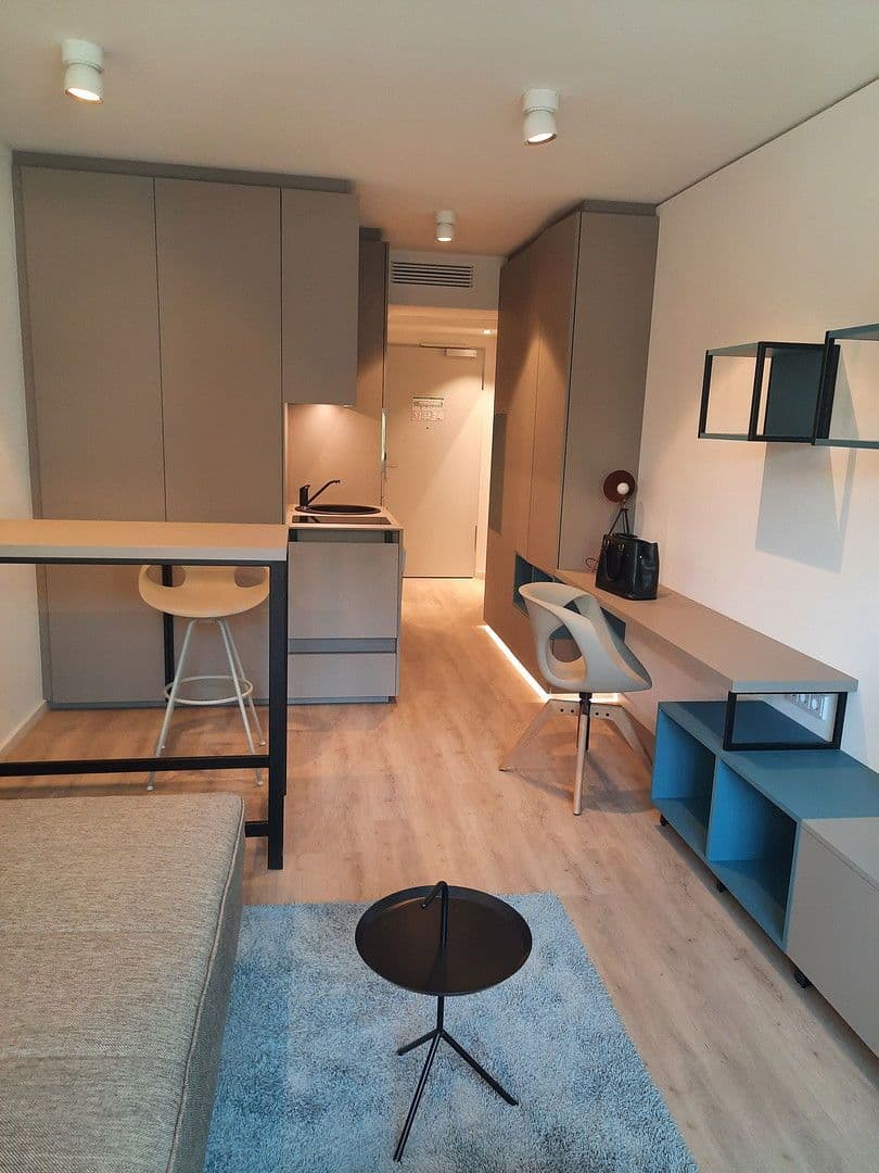 Pronájem bytu 1+1 25 m², Kleyerstr. 1, Frankfurt (Main) - Gallusviertel, Hessen Pronájem bytu 1+1 25 m², Kleyerstr. 1, Frankfurt (Main) - Gallusviertel, Hessen