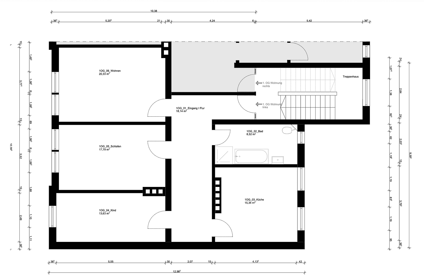 Pronájem bytu 3+1 94 m², Hof, Bavorsko Pronájem bytu 3+1 94 m², Hof, Bavorsko