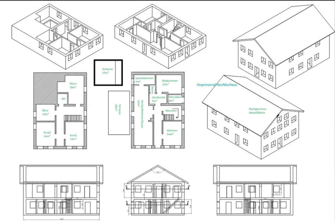 Pronájem domu 165 m², pozemek 400 m², Schechen, Bavorsko Pronájem domu 165 m², pozemek 400 m², Schechen, Bavorsko