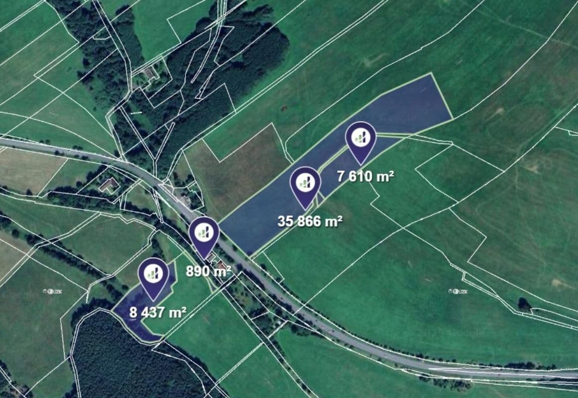 Prodej pozemku 52.803 m², Jablonné v Podještědí, Liberecký kraj Prodej pozemku 52.803 m², Jablonné v Podještědí, Liberecký kraj