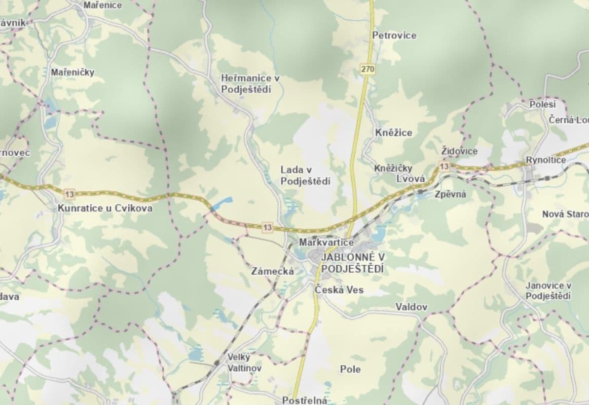 Prodej pozemku 52.803 m², Jablonné v Podještědí, Liberecký kraj Prodej pozemku 52.803 m², Jablonné v Podještědí, Liberecký kraj