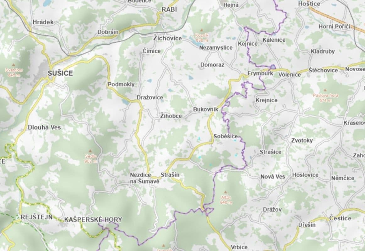 Prodej pozemku 24.076 m², Soběšice, Plzeňský kraj Prodej pozemku 24.076 m², Soběšice, Plzeňský kraj