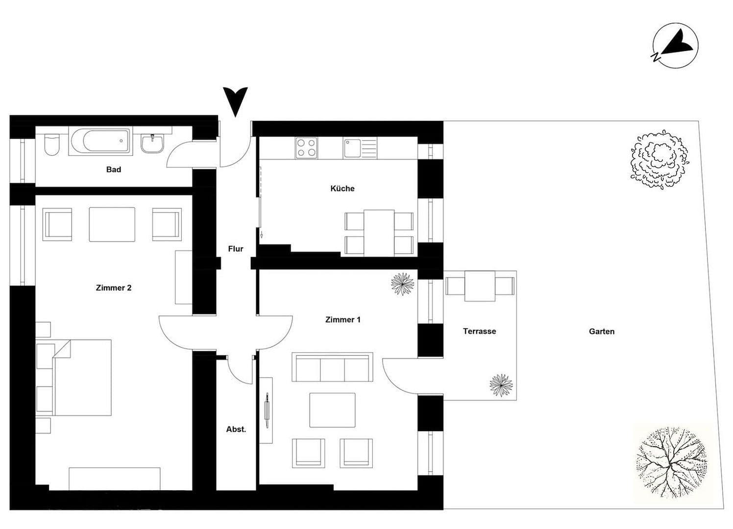Prodej bytu 2+1 93 m², Duncker Str. 20, Berlin, Berlín Prodej bytu 2+1 93 m², Duncker Str. 20, Berlin, Berlín