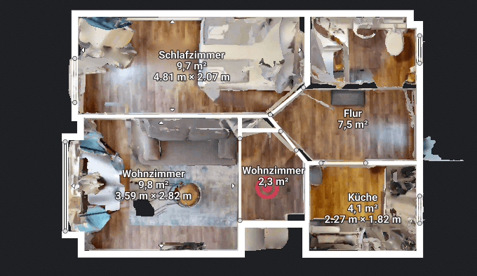 Pronájem bytu 2+1 34 m², Washingtonweg 1A, Hannover, Dolní Sasko Pronájem bytu 2+1 34 m², Washingtonweg 1A, Hannover, Dolní Sasko