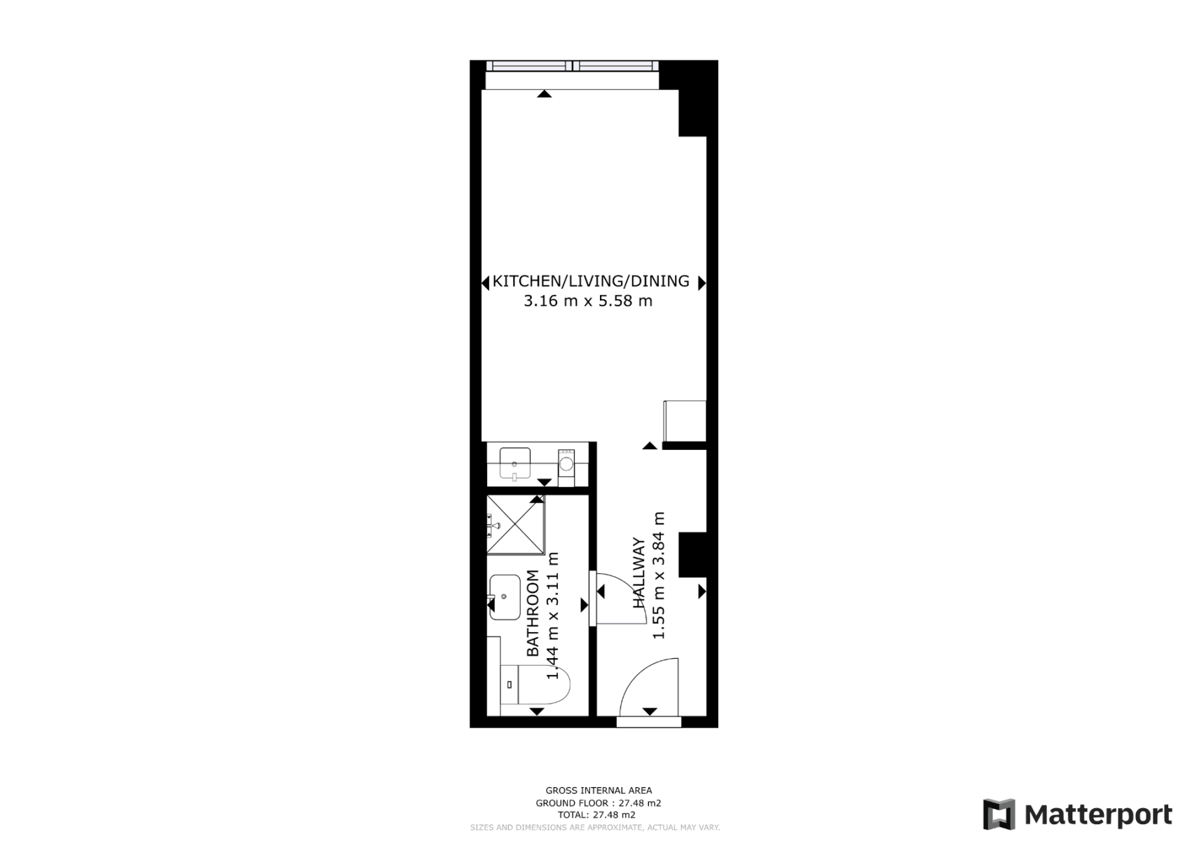 Pronájem bytu 1+kk 26 m², Peroutkova, Praha, Praha Pronájem bytu 1+kk 26 m², Peroutkova, Praha, Praha