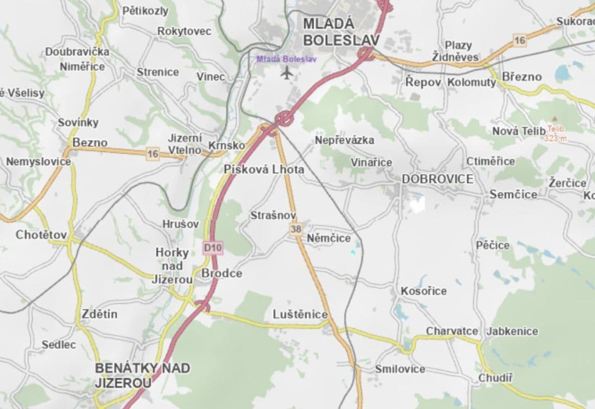 Prodej pozemku 16.402 m², Dobrovice, Středočeský kraj Prodej pozemku 16.402 m², Dobrovice, Středočeský kraj