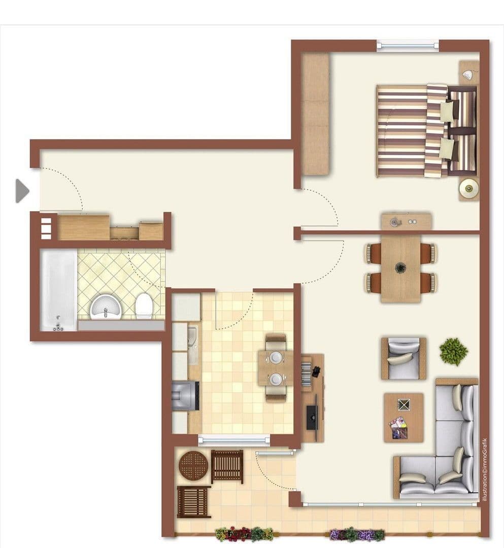 Prodej bytu 2+1 62 m², Urftstr. 122, Mönchengladbach, Severní Porýní-Vestfálsko Prodej bytu 2+1 62 m², Urftstr. 122, Mönchengladbach, Severní Porýní-Vestfálsko