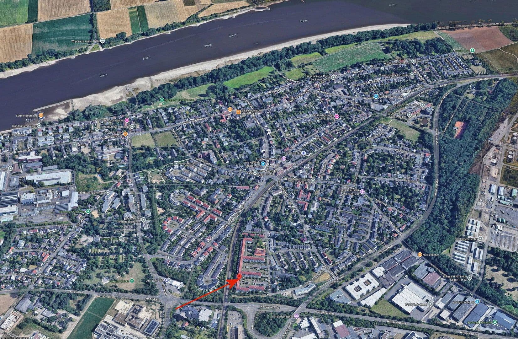 Prodej bytu 2+1 52 m², Rodderweg 54, Köln (Sürth), Severní Porýní-Vestfálsko Prodej bytu 2+1 52 m², Rodderweg 54, Köln (Sürth), Severní Porýní-Vestfálsko