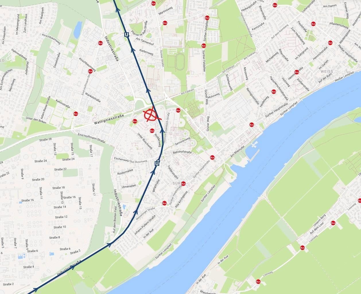 Prodej bytu 2+1 52 m², Rodderweg 54, Köln (Sürth), Severní Porýní-Vestfálsko Prodej bytu 2+1 52 m², Rodderweg 54, Köln (Sürth), Severní Porýní-Vestfálsko
