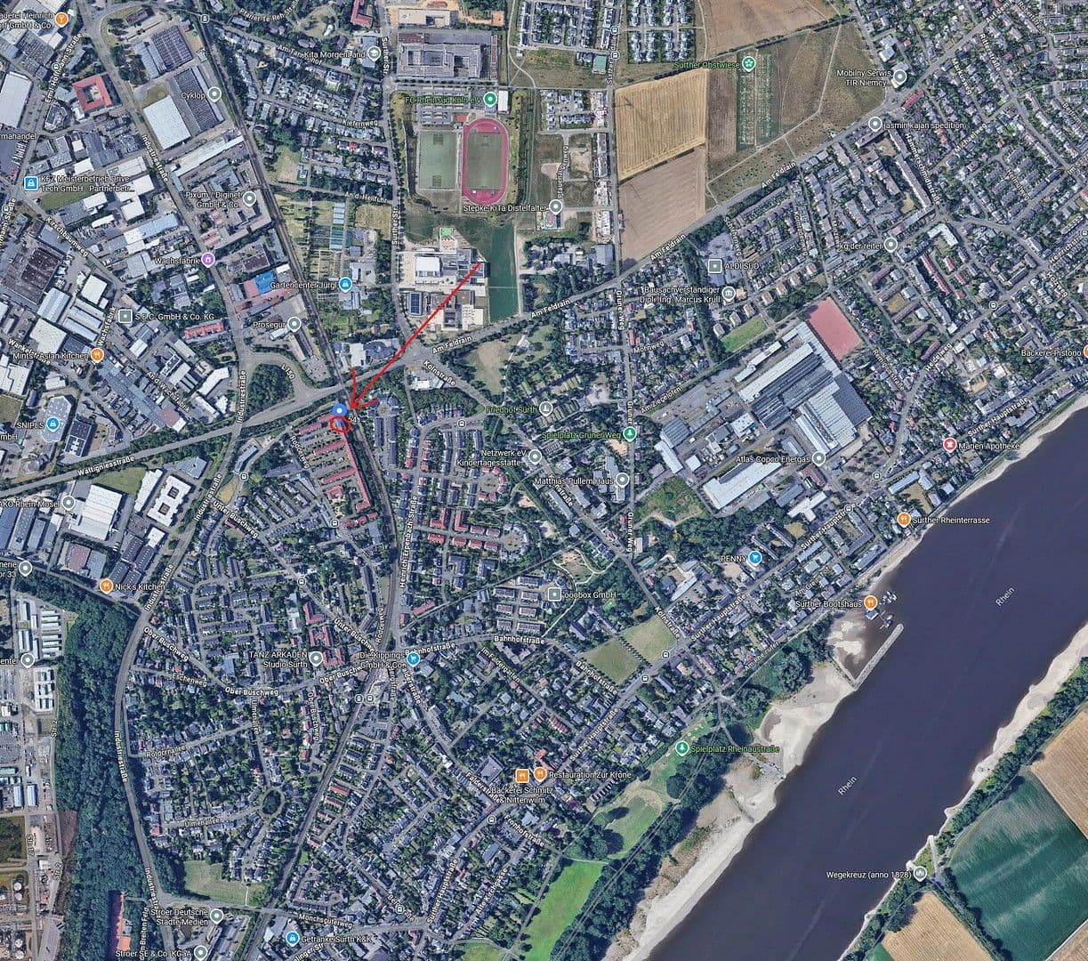 Prodej bytu 2+1 52 m², Rodderweg 54, Köln (Sürth), Severní Porýní-Vestfálsko Prodej bytu 2+1 52 m², Rodderweg 54, Köln (Sürth), Severní Porýní-Vestfálsko