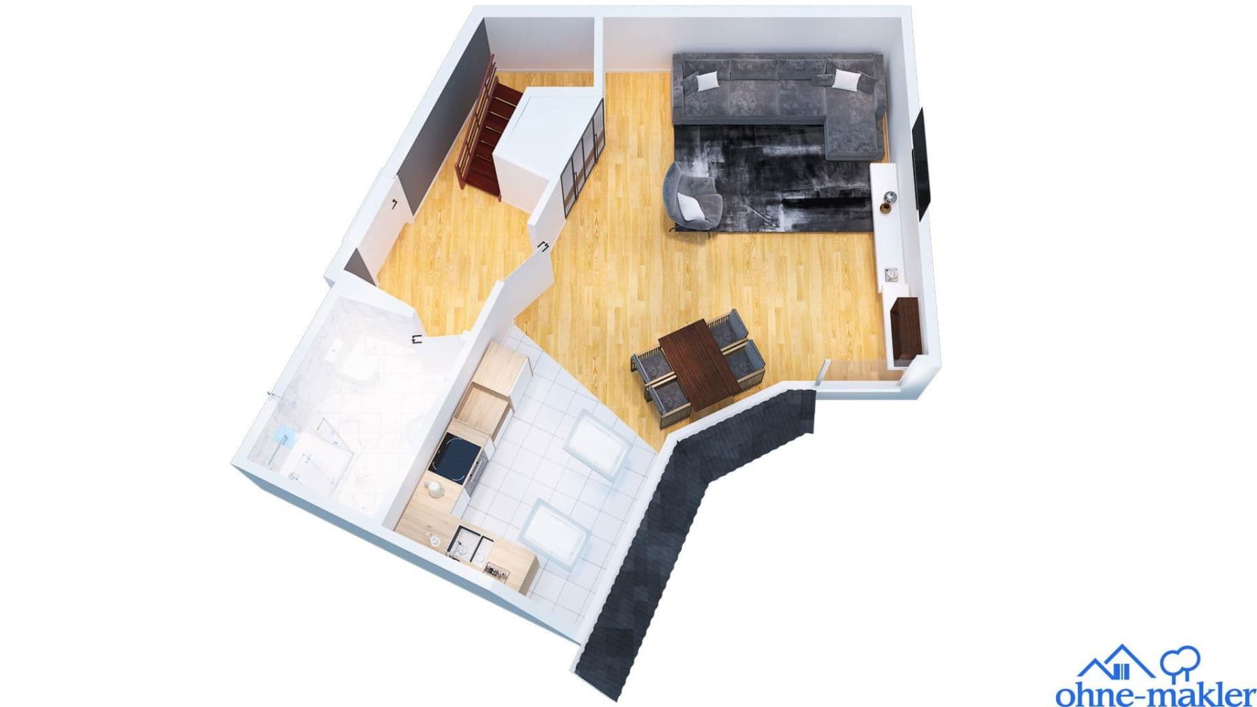 Pronájem bytu 3+1 73 m², Kieler Straße 11, Quickborn, Šlesvicko-Holštýnsko Pronájem bytu 3+1 73 m², Kieler Straße 11, Quickborn, Šlesvicko-Holštýnsko