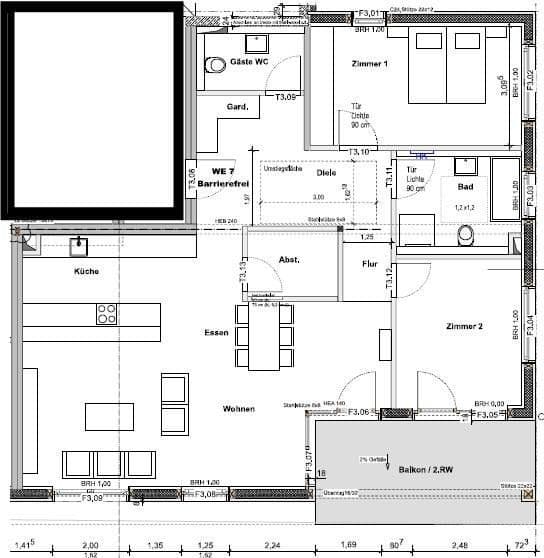 Prodej bytu 3+kk 120 m², Haiterbach, Bádensko-Württembersko Prodej bytu 3+kk 120 m², Haiterbach, Bádensko-Württembersko