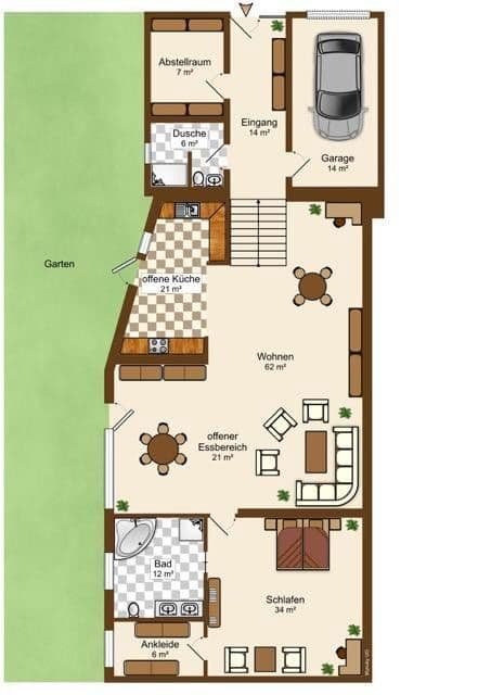 Prodej bytu 3+1 165 m², Worderberg 5, Wuppertal, Severní Porýní-Vestfálsko Prodej bytu 3+1 165 m², Worderberg 5, Wuppertal, Severní Porýní-Vestfálsko