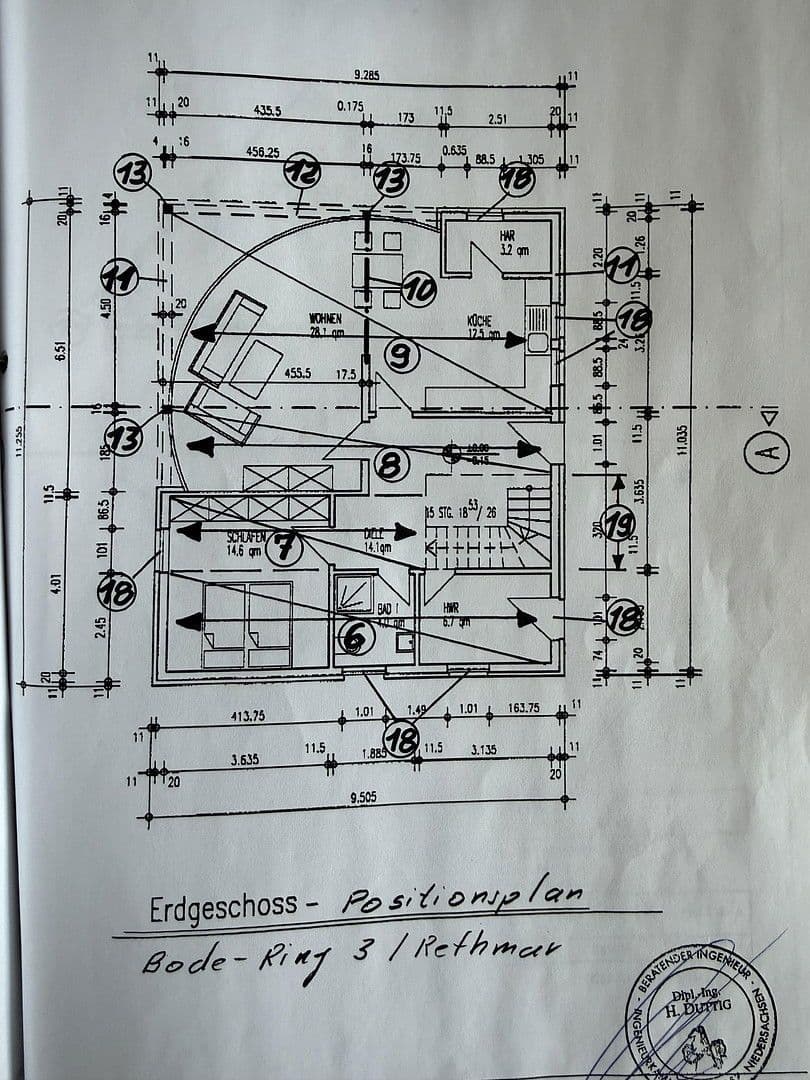 Prodej domu 156 m², pozemek 517 m², Bodering 3, Sehnde, Dolní Sasko Prodej domu 156 m², pozemek 517 m², Bodering 3, Sehnde, Dolní Sasko