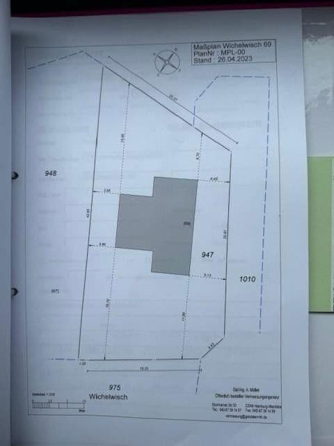 Prodej domu 100 m², pozemek 702 m², Wichelwisch 69, Hamburg, Hamburg Prodej domu 100 m², pozemek 702 m², Wichelwisch 69, Hamburg, Hamburg