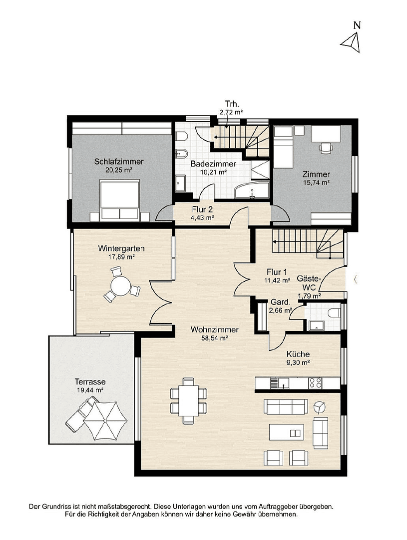 Pronájem bytu 3+1 150 m², Am Tangstedter Forst 21, Norderstedt, Šlesvicko-Holštýnsko Pronájem bytu 3+1 150 m², Am Tangstedter Forst 21, Norderstedt, Šlesvicko-Holštýnsko
