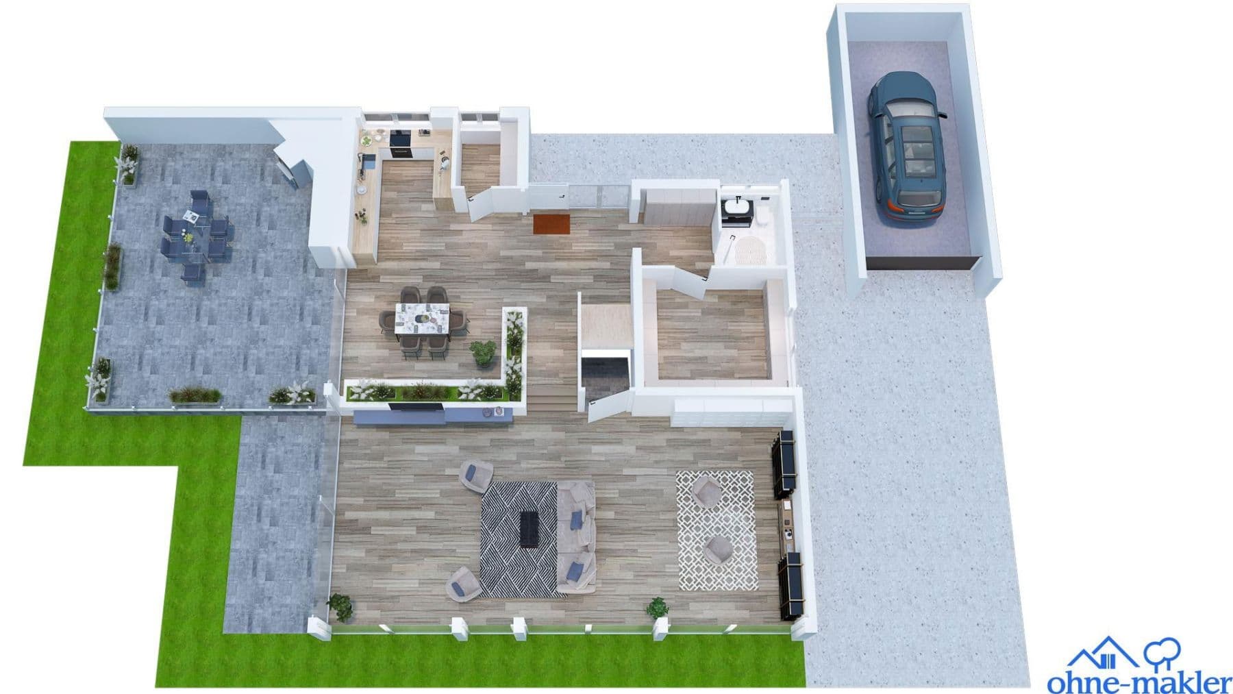 Prodej domu 175 m², pozemek 560 m², Schauinslandstr.14, Karlsbad, Bádensko-Württembersko Prodej domu 175 m², pozemek 560 m², Schauinslandstr.14, Karlsbad, Bádensko-Württembersko