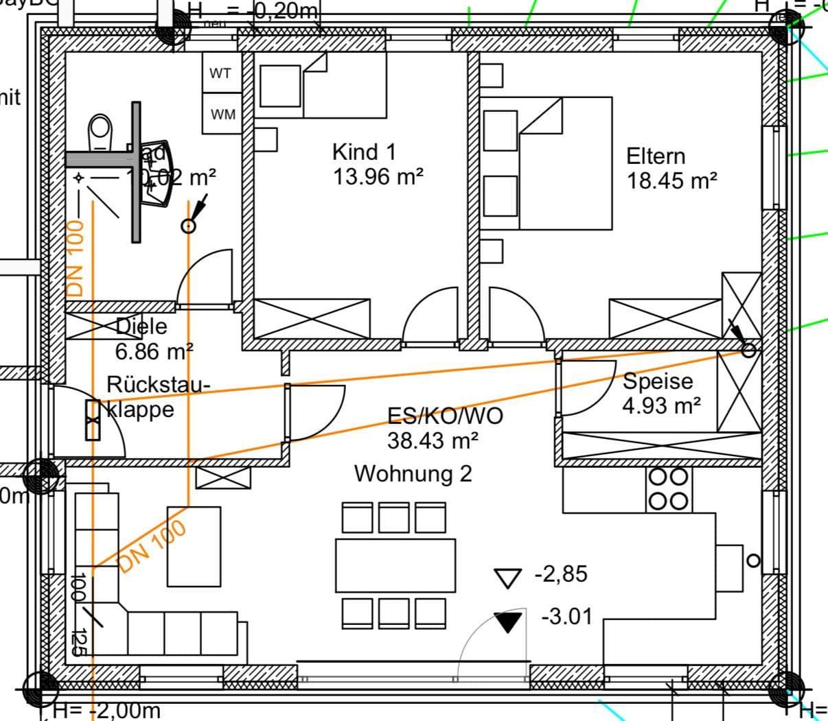 Pronájem bytu 3+kk 93 m², Ehekirchen, Bavorsko Pronájem bytu 3+kk 93 m², Ehekirchen, Bavorsko