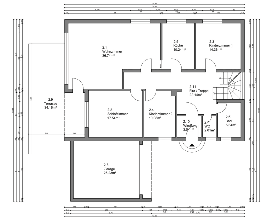 Prodej domu 159 m², pozemek 915 m², Elsternstieg 3, Burgdorf, Dolní Sasko Prodej domu 159 m², pozemek 915 m², Elsternstieg 3, Burgdorf, Dolní Sasko