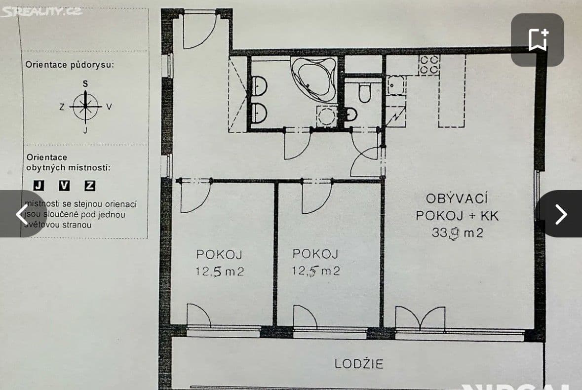 Pronájem bytu 3+kk 88 m², Radouňova, Praha, Praha Pronájem bytu 3+kk 88 m², Radouňova, Praha, Praha
