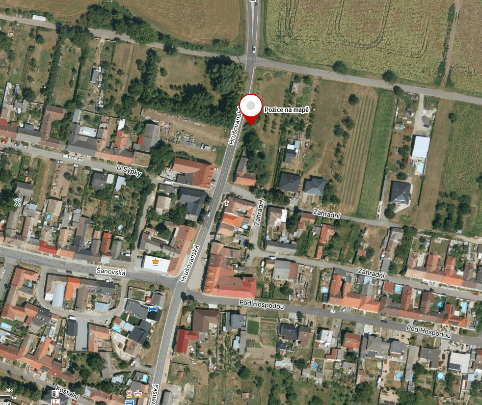 Prodej pozemku 658 m², Hrabětice, Jihomoravský kraj Prodej pozemku 658 m², Hrabětice, Jihomoravský kraj