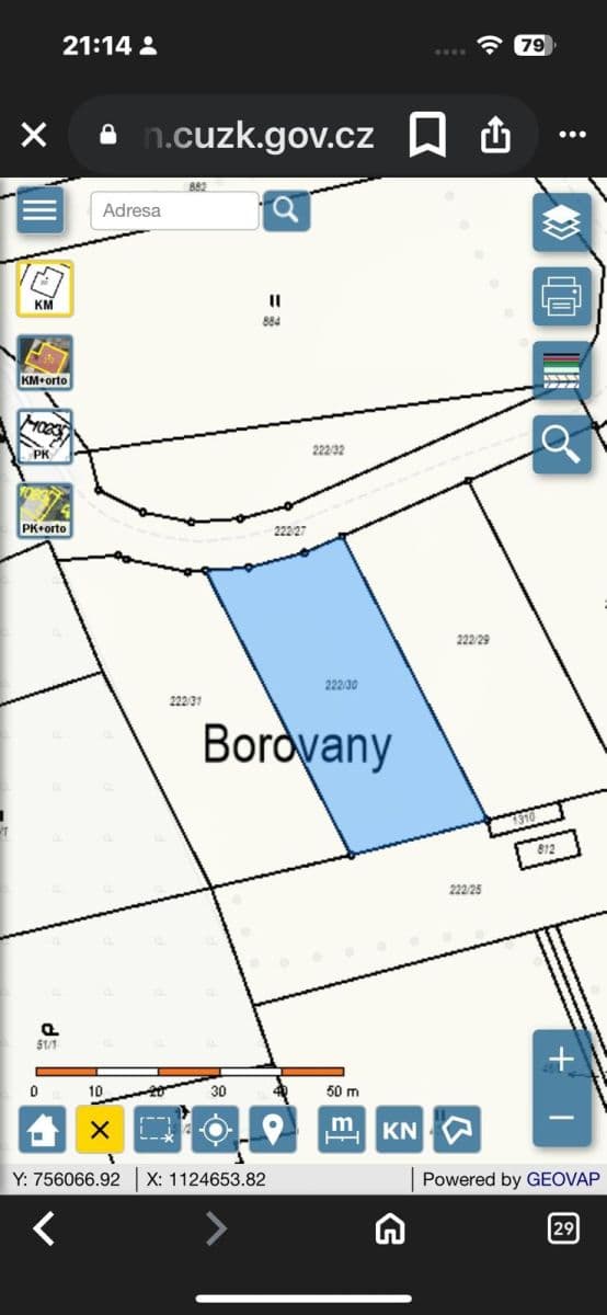 Prodej pozemku 1.131 m², Borovany, Jihočeský kraj Prodej pozemku 1.131 m², Borovany, Jihočeský kraj