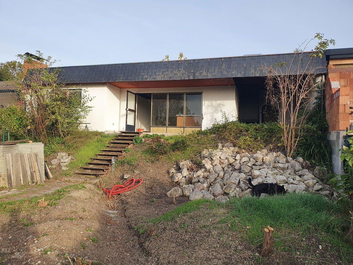 Prodej domu 70 m², pozemek 524 m², Loobgrabenweg 16, Neufeld an der Leitha, Hradsko Prodej domu 70 m², pozemek 524 m², Loobgrabenweg 16, Neufeld an der Leitha, Hradsko