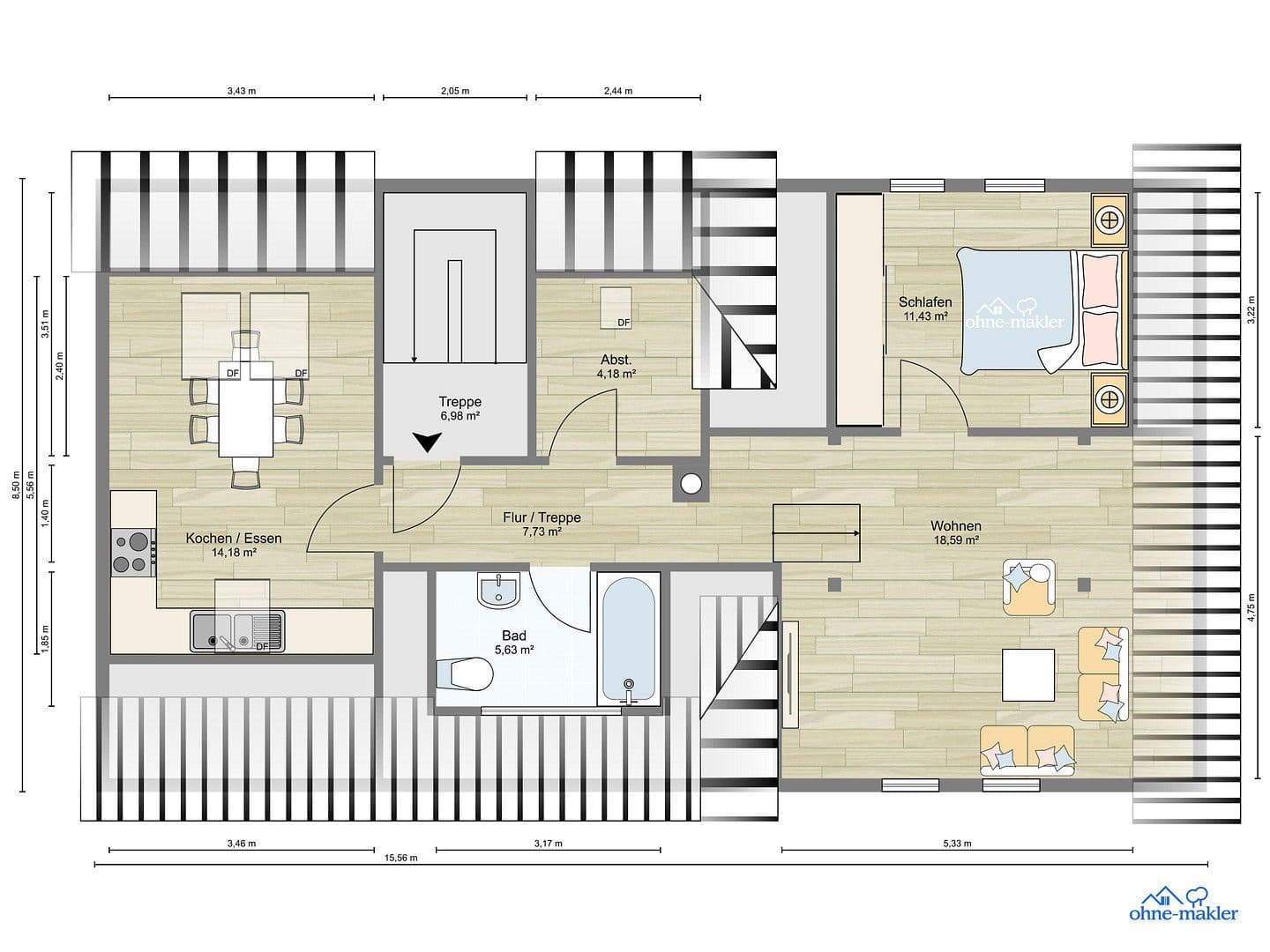 Pronájem bytu 2+kk 63 m², Nibelungenstraße 67, Lautertal (Odenwald), Hessen Pronájem bytu 2+kk 63 m², Nibelungenstraße 67, Lautertal (Odenwald), Hessen