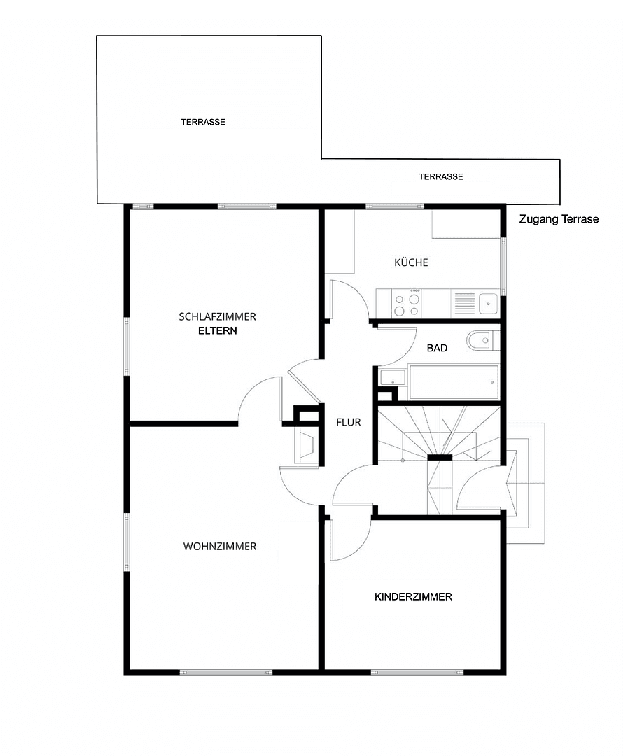 Pronájem bytu 3+1 74 m², Esslingen am Neckar, Bádensko-Württembersko Pronájem bytu 3+1 74 m², Esslingen am Neckar, Bádensko-Württembersko
