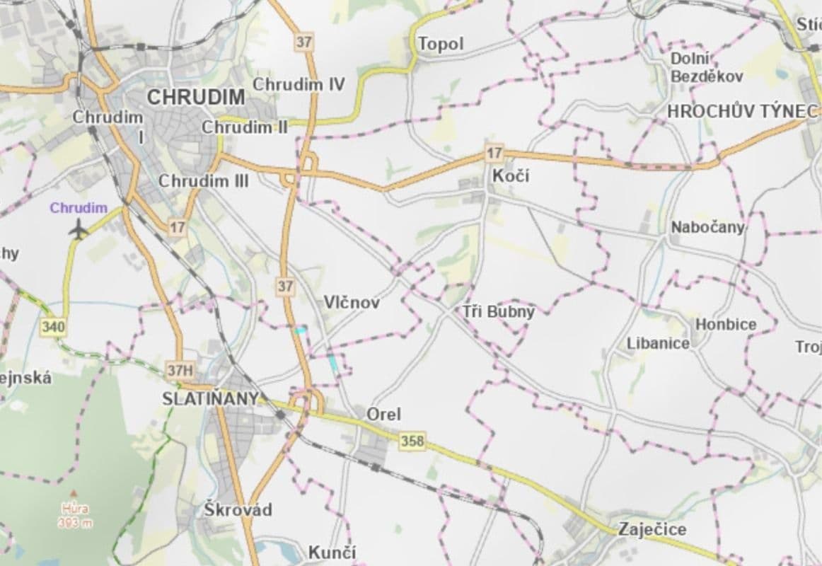 Prodej pozemku 699 m², Slatiňany, Pardubický kraj Prodej pozemku 699 m², Slatiňany, Pardubický kraj