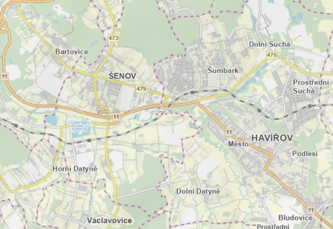 Prodej pozemku 2.617 m², Šenov, Moravskoslezský kraj Prodej pozemku 2.617 m², Šenov, Moravskoslezský kraj