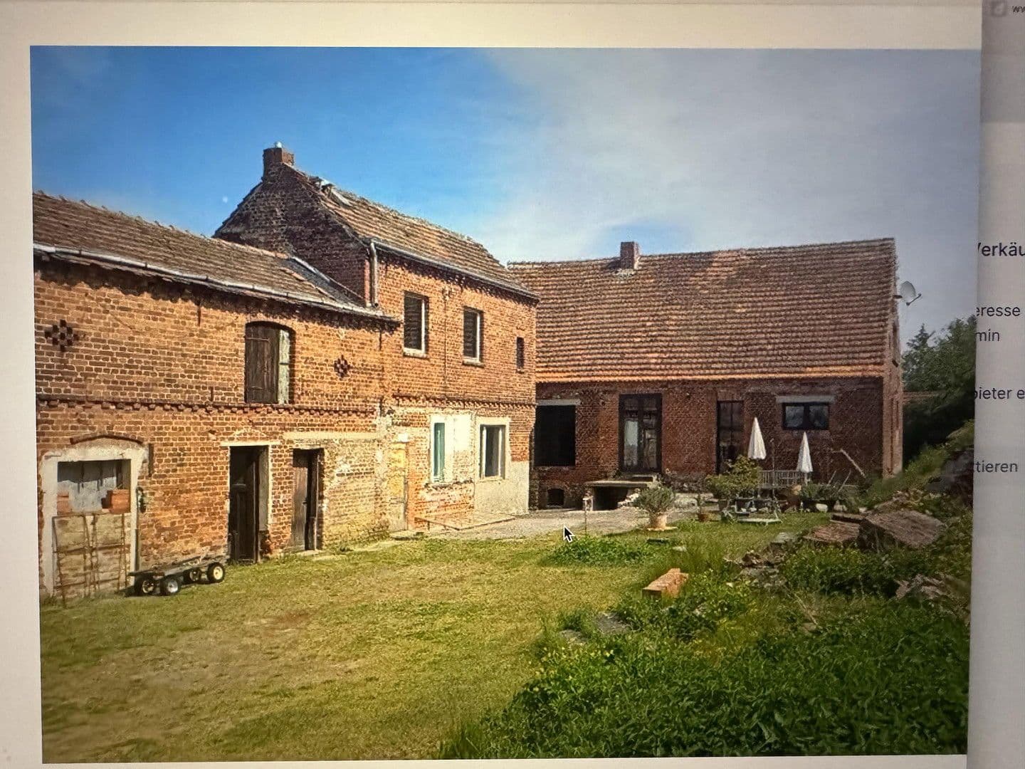 Prodej domu 120 m², pozemek 3.800 m², Mühlenstraße 15, Kleßen-Görne, Braniborsko Prodej domu 120 m², pozemek 3.800 m², Mühlenstraße 15, Kleßen-Görne, Braniborsko