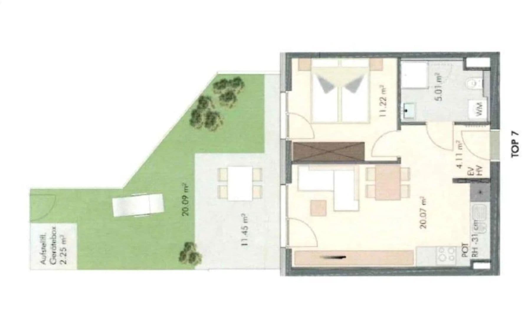Prodej bytu 2+1 41 m², Nippongasse 8, Wien, Wien Prodej bytu 2+1 41 m², Nippongasse 8, Wien, Wien