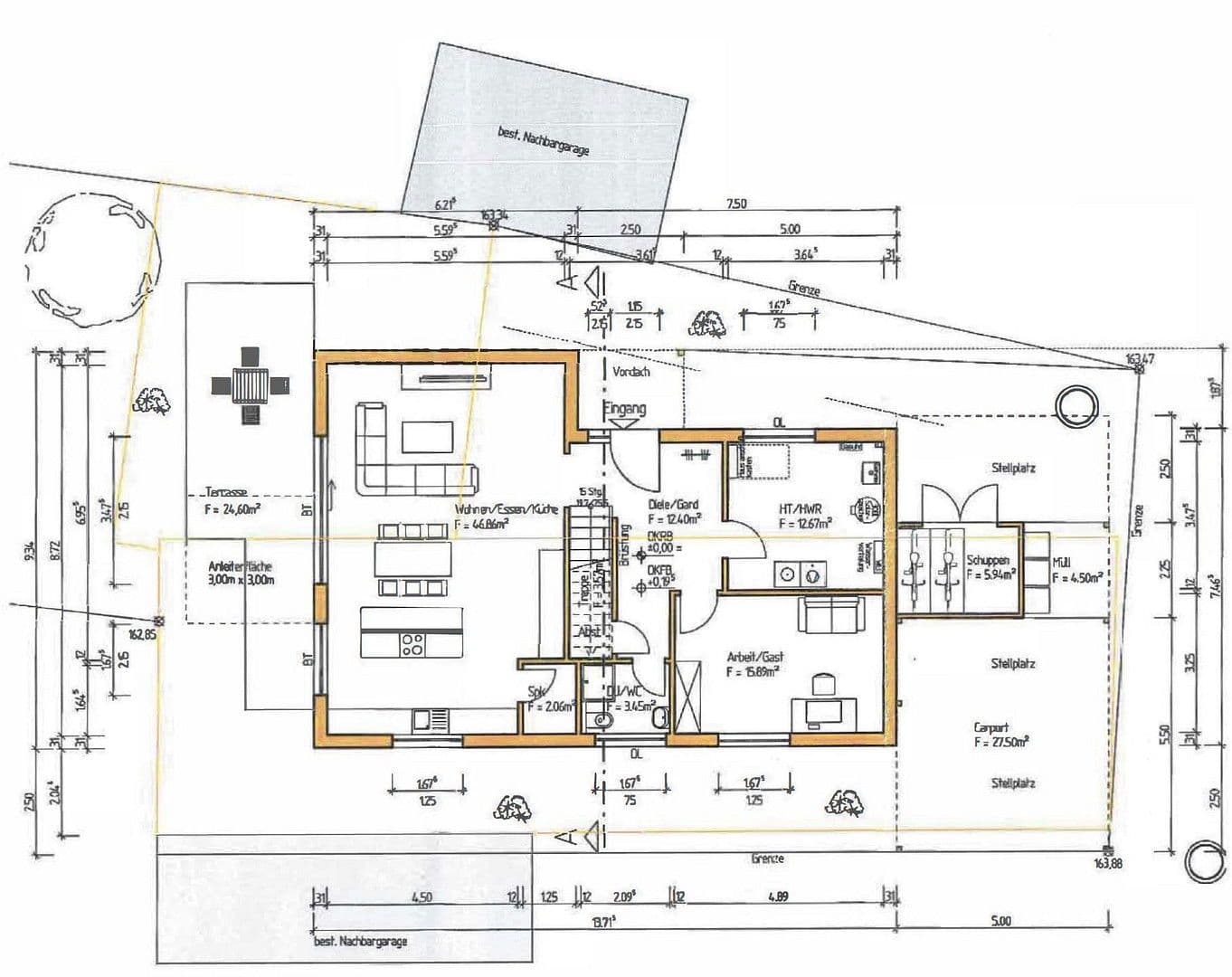 Prodej domu 174 m², pozemek 531 m², Walzbachtal, Bádensko-Württembersko Prodej domu 174 m², pozemek 531 m², Walzbachtal, Bádensko-Württembersko