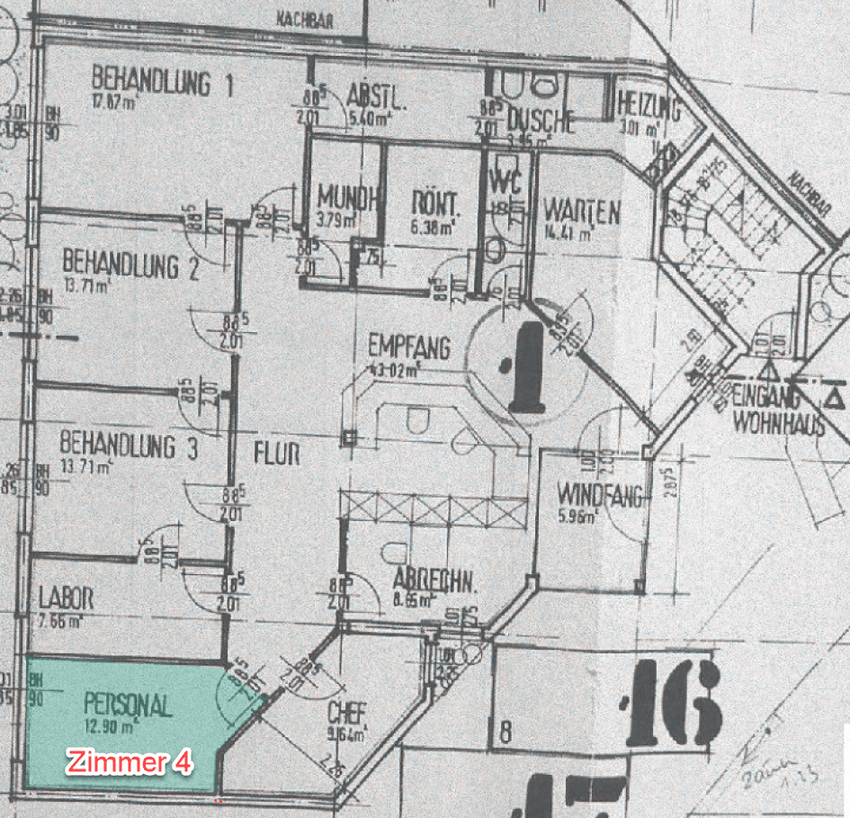 Pronájem bytu 14 m², Hochheimer Straße 1, Worms, Porýní-Falc Pronájem bytu 14 m², Hochheimer Straße 1, Worms, Porýní-Falc