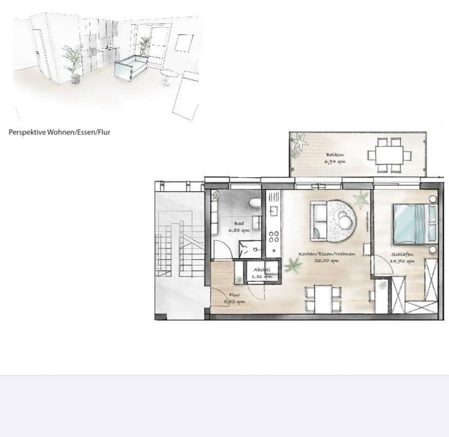 Pronájem bytu 2+1 62 m², Marshall-Heights-Ring 4, Kitzingen, Bavorsko Pronájem bytu 2+1 62 m², Marshall-Heights-Ring 4, Kitzingen, Bavorsko