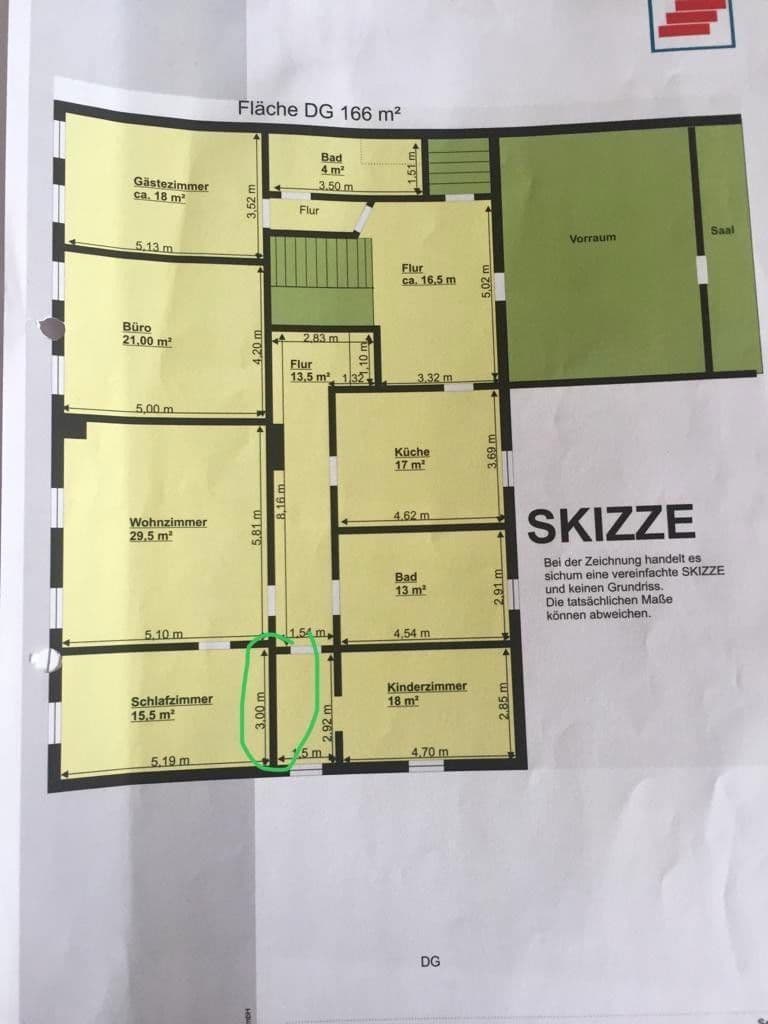 Pronájem bytu 4+1 165 m², Berliner Straße 73, Oderberg, Braniborsko Pronájem bytu 4+1 165 m², Berliner Straße 73, Oderberg, Braniborsko
