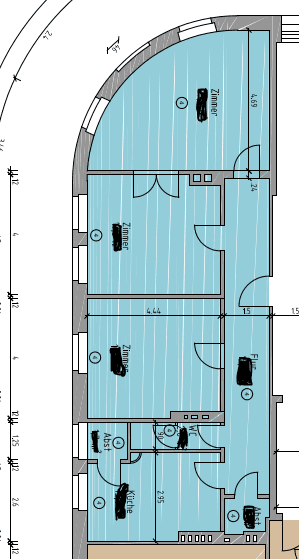 Pronájem bytu 3+1 89 m², Mozartstr. 27, Hamburg, Hamburg Pronájem bytu 3+1 89 m², Mozartstr. 27, Hamburg, Hamburg