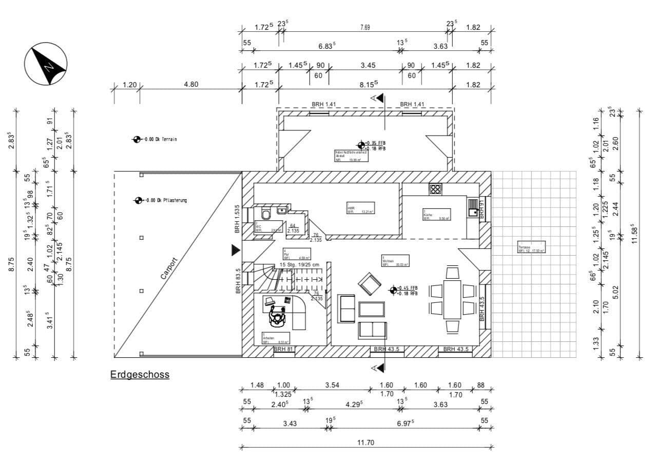 Prodej domu 167 m², pozemek 685 m², Großenaspe, Šlesvicko-Holštýnsko Prodej domu 167 m², pozemek 685 m², Großenaspe, Šlesvicko-Holštýnsko