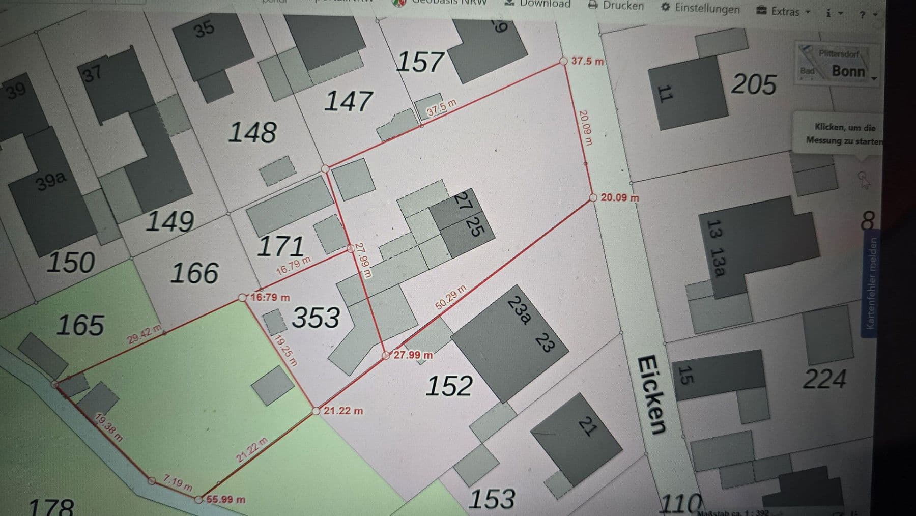Prodej pozemku 1.690 m², Eicken 27, Heinsberg, Severní Porýní-Vestfálsko Prodej pozemku 1.690 m², Eicken 27, Heinsberg, Severní Porýní-Vestfálsko