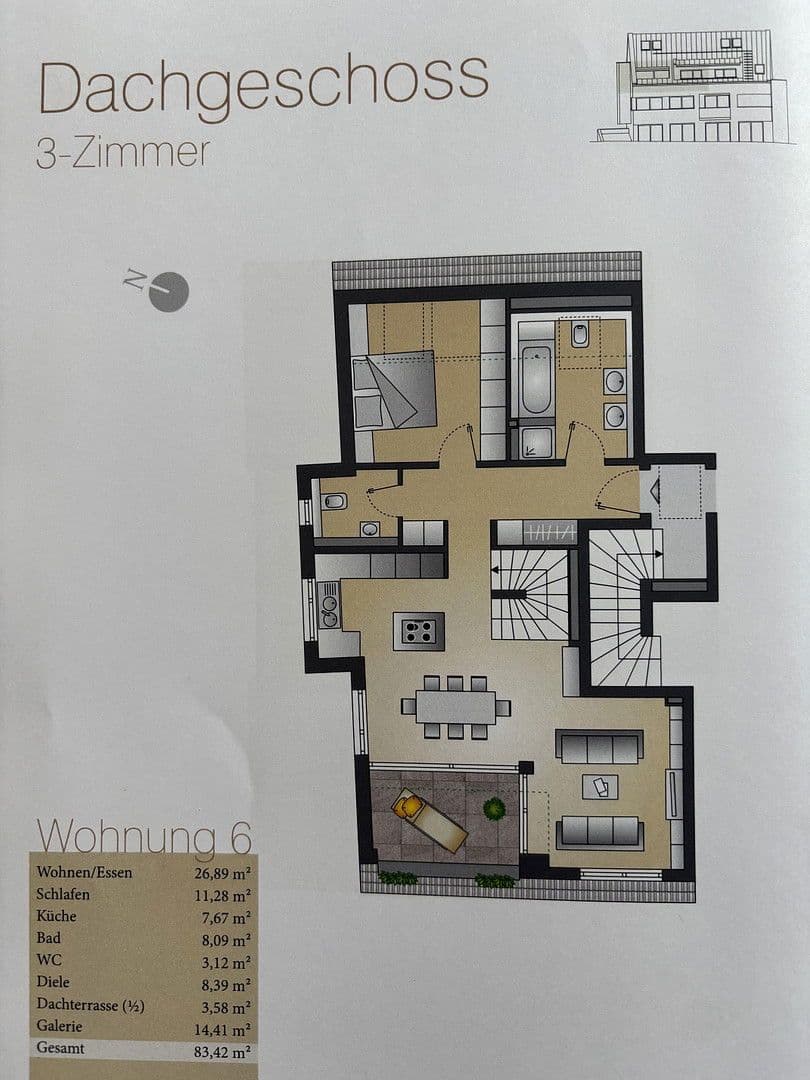 Prodej bytu 3+1 83 m², Sindelfingen, Bádensko-Württembersko Prodej bytu 3+1 83 m², Sindelfingen, Bádensko-Württembersko